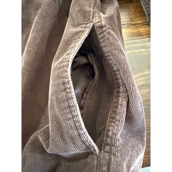 Covington Mens Brown Corduroy Plaid Lined Button Front Shirt Jacket Extra Large - Picture 5 of 8